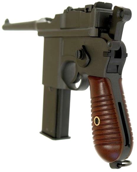 Hfc M712 Mauser C96 6mmbb Gas Airsoft Pistole Co2 Softair
