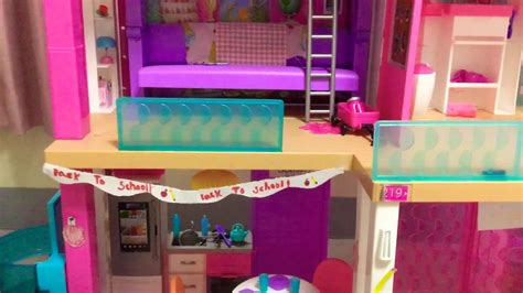 Tour Of The Barbie Dream House Youtube