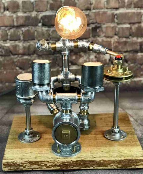 How To Make Steampunk Lamps Steampunk Lamp Vintage Instructables The