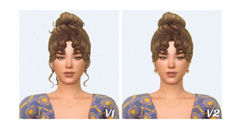 Lucia Hair At Simstrouble Sims 4 Updates