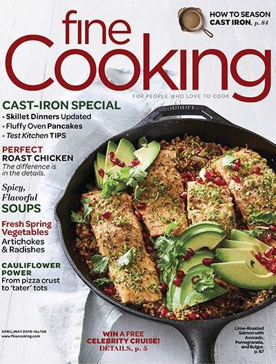 Fine Cooking Magazine Aprmay 2019 Eat Your Books