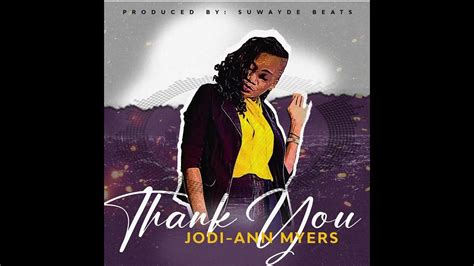 Jodi Ann Myers Thank You Official Audio Youtube