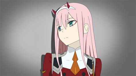 The great collection of zero two wallpaper for desktop, laptop and mobiles. Desktop wallpaper curious, cute, zero two, looking away ...