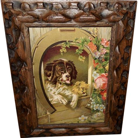 During his acting career, michael faced too many problems in getting decent. Chromolithograph of Newfoundland and Terrier Dog in Carved Wood Frame : Pearl's Parlor | Ruby Lane