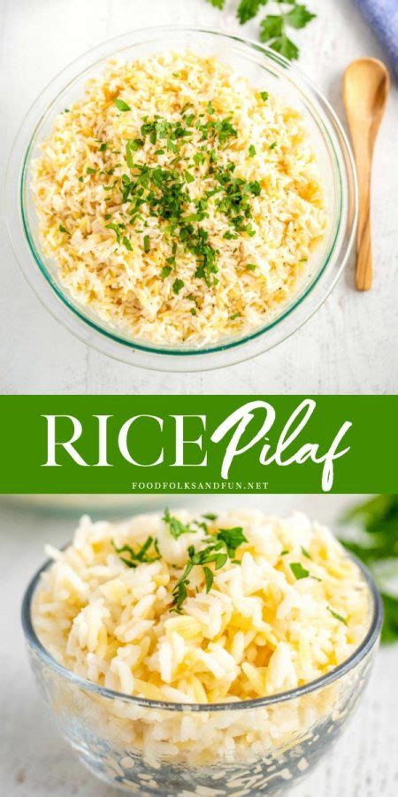 Rice Pilaf Recipe With Orzo • Food Folks And Fun