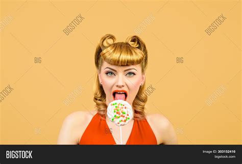 Lollipop Sweet Food Image And Photo Free Trial Bigstock