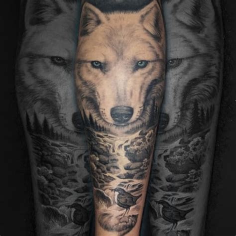 35 Of The Best Wolf Tattoos For Men In 2022 Fashionbeans