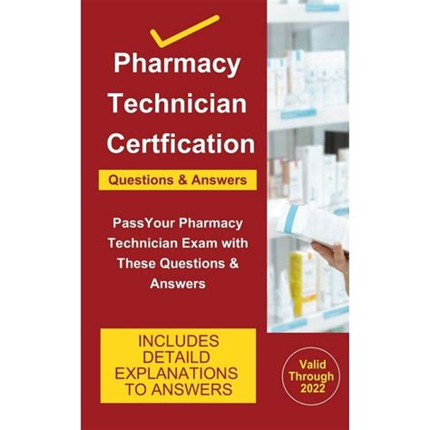 Pharmacy Technician Certification Pass Your Pharmacy Technician Exam