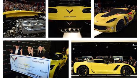 2016 Chevy Corvette Z06 C7r Edition With Vin 001 Sells For 500k At