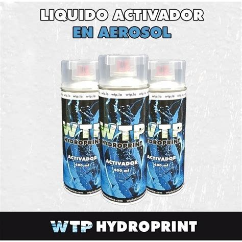 Wtp Liquido Activador En Aerosol Laminas Hydroprint