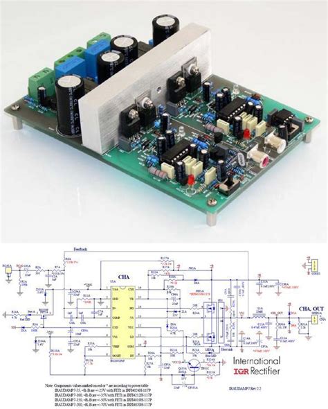This is the bypass terminal. Class D Reference Design IRS2092 Power Amplifier - Electronics Projects Circuits