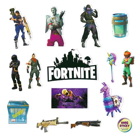 Fortnite Printable Stickers