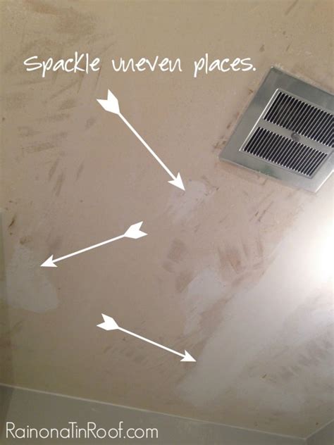 We tried to remove a popcorn ceiling that has been painted over with oil based paint. How (And How Not To) Remove Popcorn Ceilings