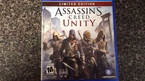 Assassin S Creed Unity Unboxing LIMITED EDITION YouTube