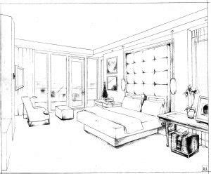 See more ideas about perspective drawing, bedroom drawing, drawings. Successful presentation | Master bedroom interior design ...