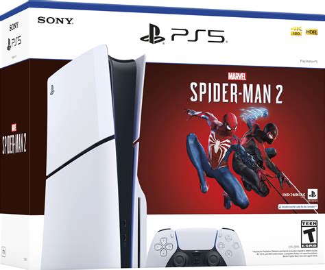 Customer Reviews Sony Playstation 5 Slim Console Marvels Spider Man