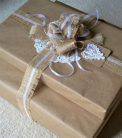 I use brown paper for wrapping gifts for all occasions and then just dress it up to suit the occasion. Simple Nature Decor