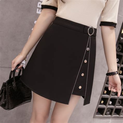 Women Summer New Stitching Irregular Mini Sexy Short Skirt Korean Version Of The Hip Spring