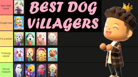 Best Villagers In Animal Crossing New Horizons Dog Tier List Youtube