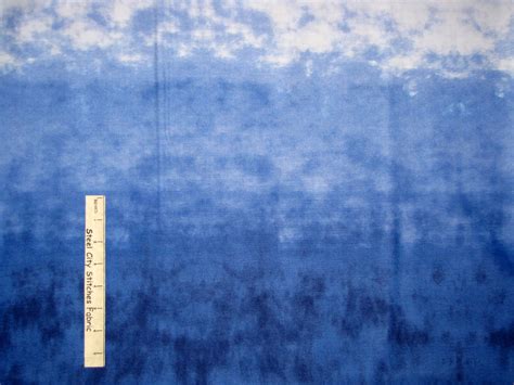 Fabric Cotton Cloud Sky Fabric Ombre Sky Blue Summer Rjr 7500