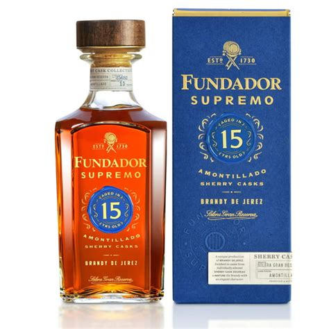 brandy fundador supremo 15 años 700 ml fundador supremo 15 años bodega aurrera en línea