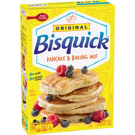 Bisquick Original Pancake And Baking Mix 40oz Box Garden Grocer