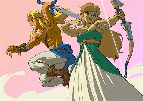 Legend Of Zelda Gender Swapped By Pokkuti On Deviantart