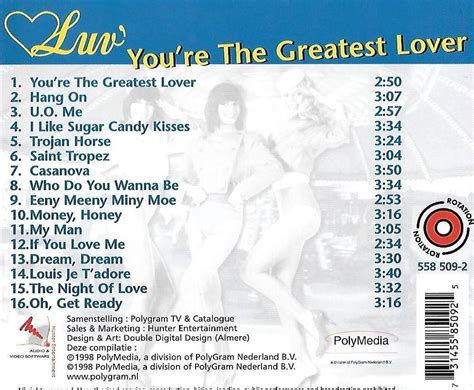 Youre The Greatest Lover Luv Cd Album Muziek Bol