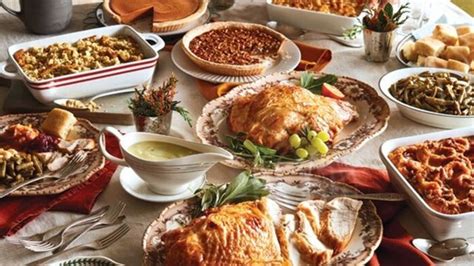 How much does food cost? Cracker Barrel is selling a Thanksgiving dinner for $10 per...
