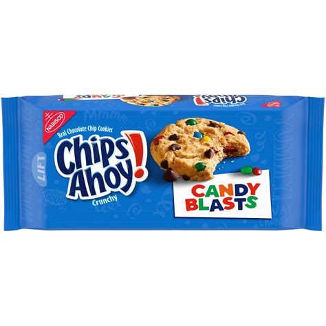 Chips Ahoy Candy Blasts Cookies 1 Pack 124 Oz