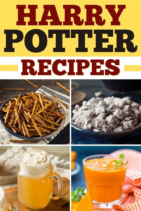 Easy Harry Potter Recipes Insanely Good