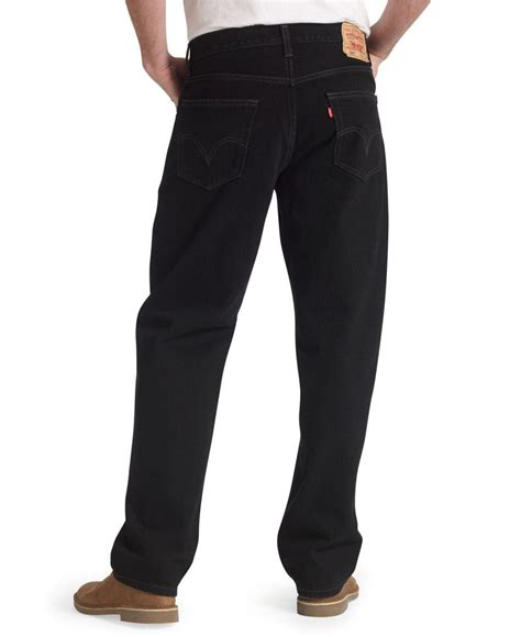 Levis Denim 550 Relaxed Fit Jeans In Black For Men Lyst