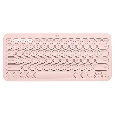 Logitech K380 Multi Device Bluetooth Wireless Keyboard Pink Techinn