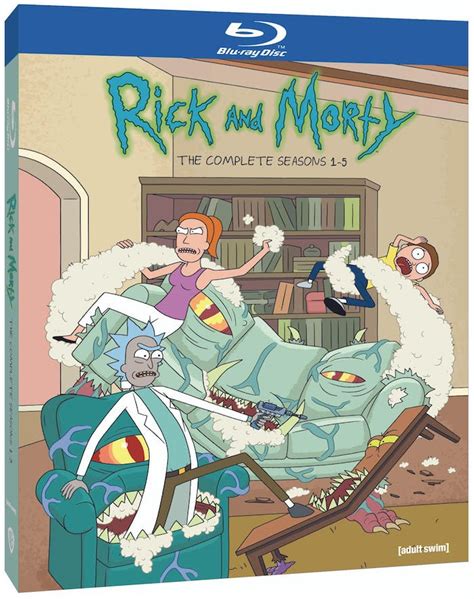Buy Rick And Morty Seasons 1 5 Box Set Blu Ray Gruv