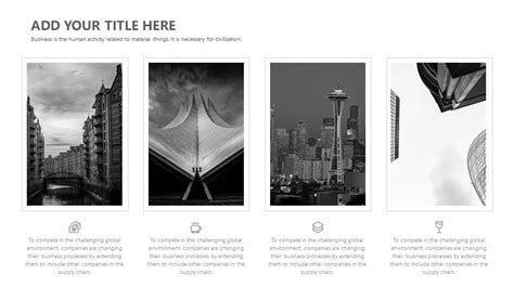Sample Business Black And White Report Powerpoint Templates Best Free