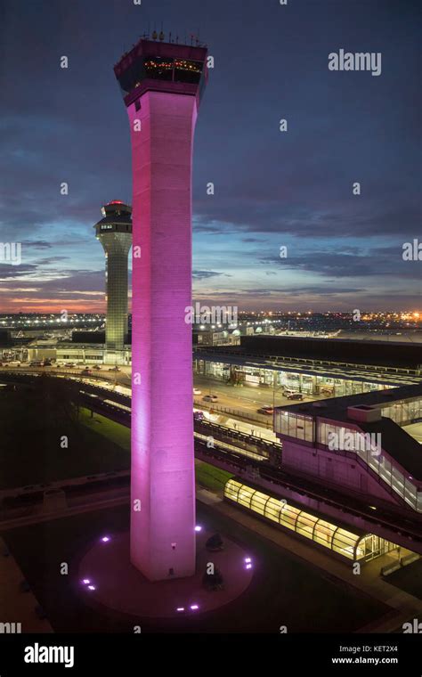 Chicago Illinois Two Of Ohare International Airports Control