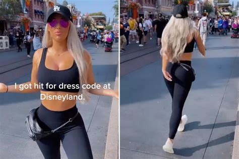 New York Post On Twitter I Was Body Shamed By Disneyland Staff For A So Called Dress Code