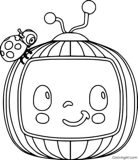17 Free Printable Cocomelon Coloring Pages In Vector Format Easy To