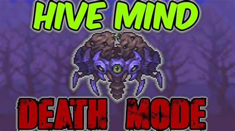 Calamity Mod Hive Mind Boss Guide How To Beat Hive Mind In Death Mode Youtube