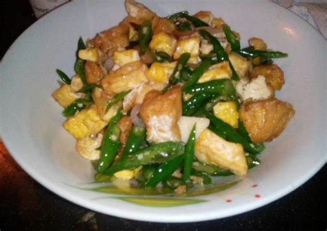 Tumis kikil cabe ijo mantul. Resep Tumis tahu cabe ijo oleh Supri Yanni - Cookpad