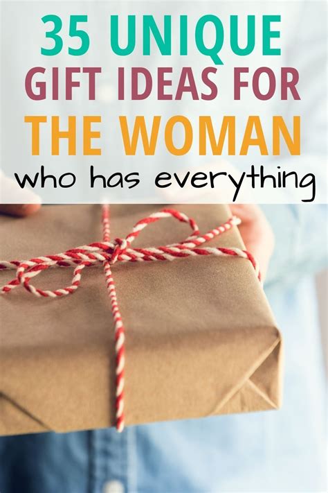 Unique Gift Ideas For Women Who Want Nothing Unique Christmas Gifts Th Birthday Gifts