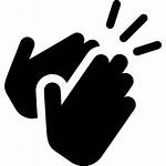 Clapping Hands Icons Applause Aplaudir Icon Icono