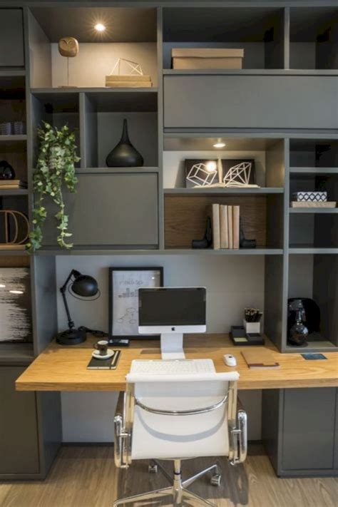 Awesome 48 Wonderful Small Office Design Ideas More At