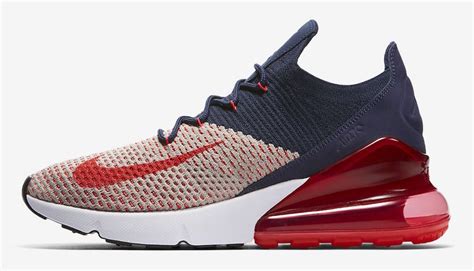 This Nike Air Max 270 Flyknit Is Perfect For 4th Of July •