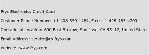 You can check out and pay using your credit or debit card. Frys Electronics Credit Card Contact Number | Frys Electronics Credit Card Customer Service ...