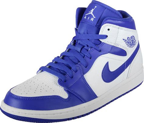 Find news and the latest colorways of the air jordan 1 mid here. Jordan 1 Mid schoenen blauw wit