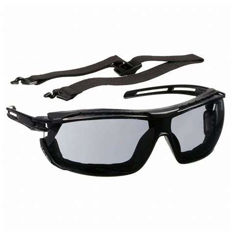 honeywell uvex safety glasses anti fog brow and eye socket foam lining wraparound frame gray