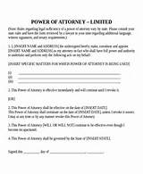 Power Of Attorney Form Usa Pictures