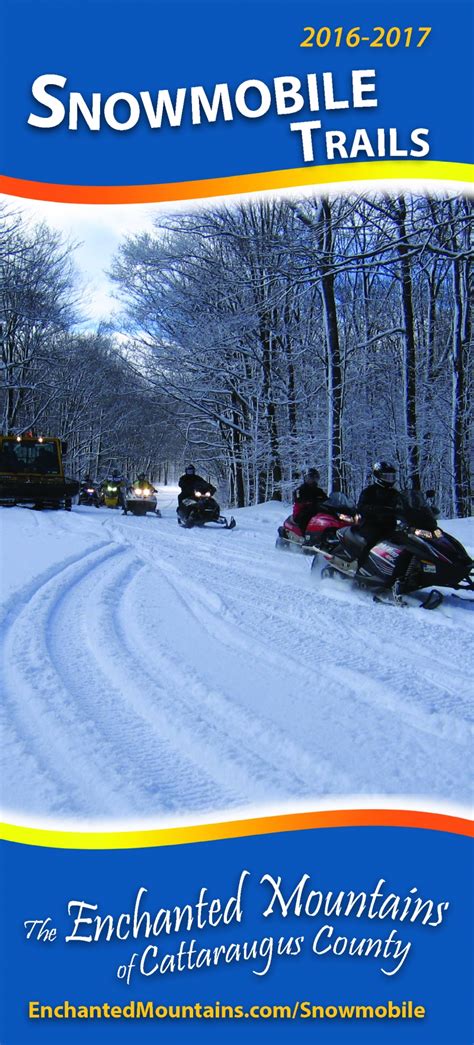 Snowmobile Season Begins Enchanted Mountains Of Cattaraugus County