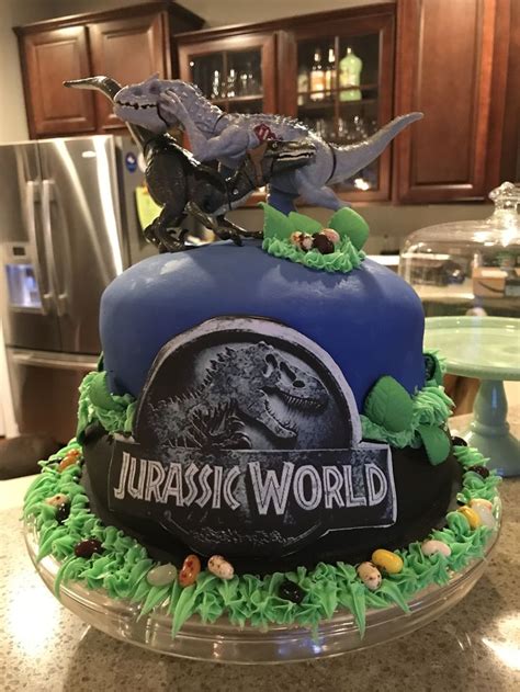 Jurassic World Birthday Cake Dinosaur Birthday Cakes Jurassic World